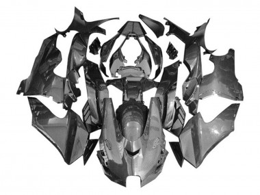 Best 2021-2025 Kawasaki ZX10R Motorcycle Fairings - Faux Carbon Fiber UK