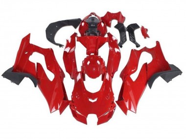 Best 2021-2025 Kawasaki ZX10R Motorcycle Fairings - Red UK
