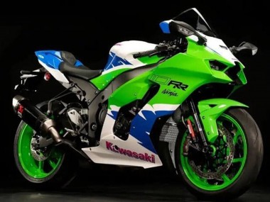 Best 2021-2025 Kawasaki ZX10R Motorcycle Fairings - Green White Blue Red UK