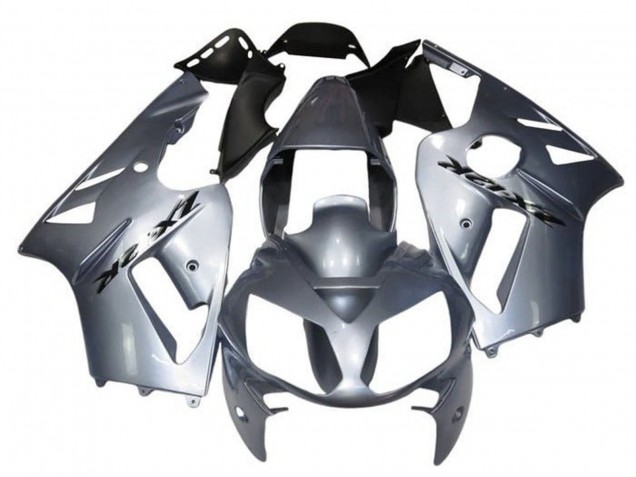 2000-2001 Kawasaki ZX12R Motorcycle Fairings - Silver UK