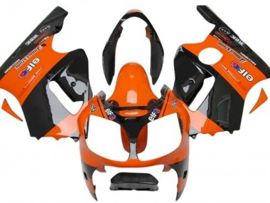 Best 2002-2006 Kawasaki ZX12R Motorcycle Fairings - Orange Black Elf Bridgestone UK