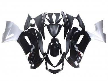 Best 2006-2008 Kawasaki Ninja 650 EX650 Motorcycle Fairings - Glossy Black White UK