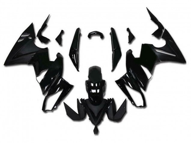 2009-2011 Kawasaki Ninja 650 EX650 Motorcycle Fairings - Glossy Black Matte Black UK