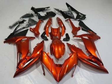 Best 2017-2019 Kawasaki Ninja 650 EX650 Motorcycle Fairings - Orange UK