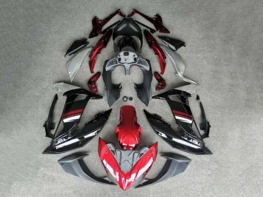 Best 2017-2019 Kawasaki Ninja 650 EX650 Motorcycle Fairings - Red Black White UK