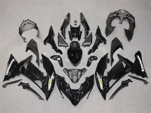 2017-2019 Kawasaki Ninja 650 EX650 Motorcycle Fairings - Black White Green White UK