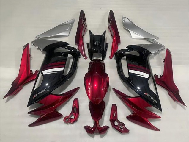 2020-2024 Kawasaki Ninja 650 EX650 Motorcycle Fairings - Red Silver White Black UK