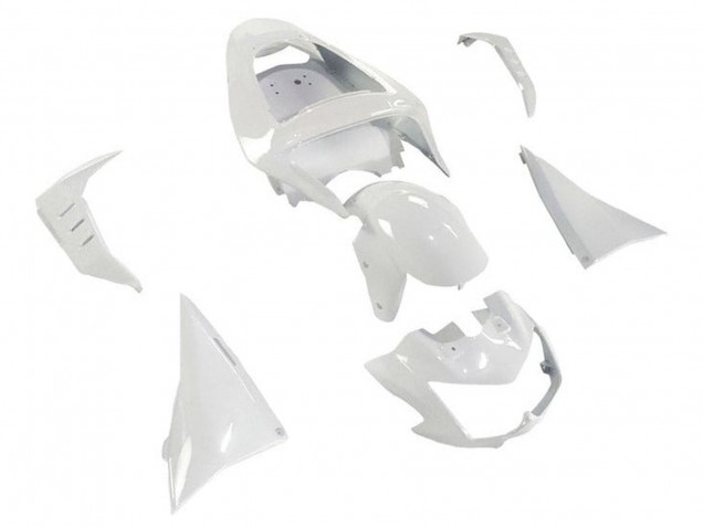 2003-2006 Kawasaki Z1000 Motorcycle Fairings - White UK