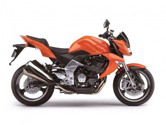 2007-2009 Kawasaki Z1000 Motorcycle Fairings - Orange Black UK