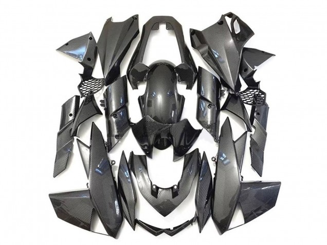 2010-2013 Kawasaki Z1000 Motorcycle Fairings - Faux Carbon Fiber UK