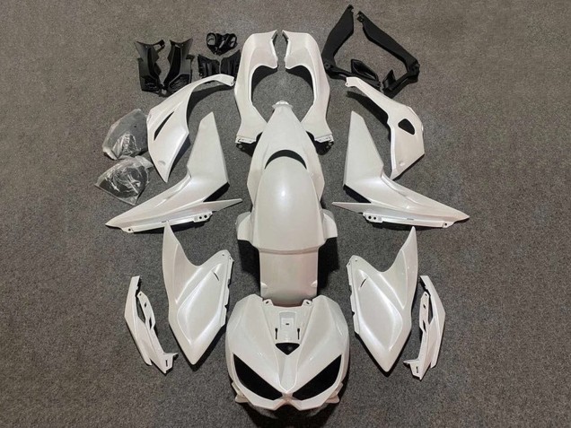 2014-2019 Kawasaki Z1000 Motorcycle Fairings - Pearl White UK