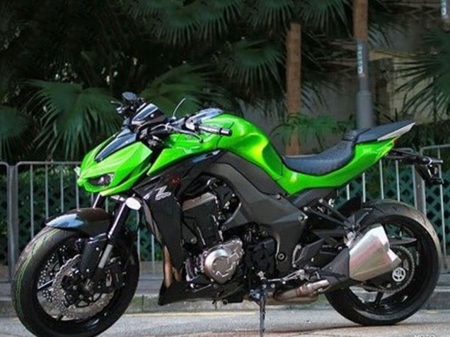 2014-2019 Kawasaki Z1000 Motorcycle Fairings - Green UK
