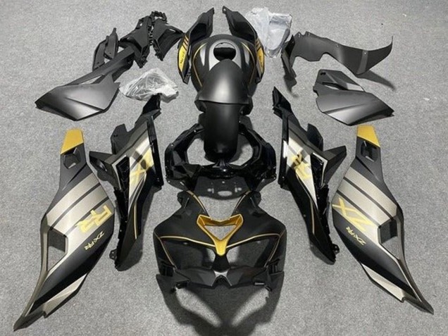 2019-2025 Kawasaki ZX25R ZX-25R Motorcycle Fairings - Matte Black Grey Gold Glossy Black UK