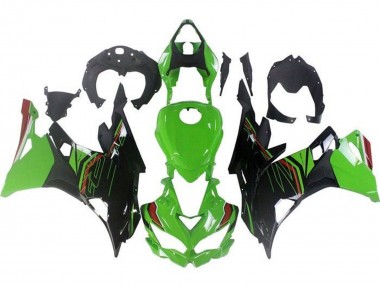 Best 2019-2025 Kawasaki ZX25R ZX-25R Motorcycle Fairings - Green Black Red UK