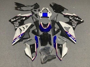 Best 2009-2014 BMW S1000RR Motorcycle Fairing Kits - White Red Blue Glossy Black HP UK
