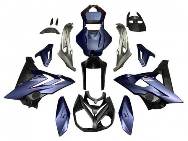 2015-2016 BMW S1000RR Motorcycle Fairings - Silver Matte Blue Matte Black UK