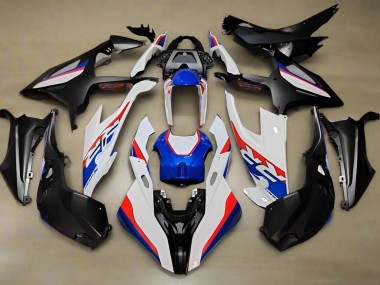 Best 2019-2022 BMW S1000RR Motorcycle Fairings - White Red Blue Black UK