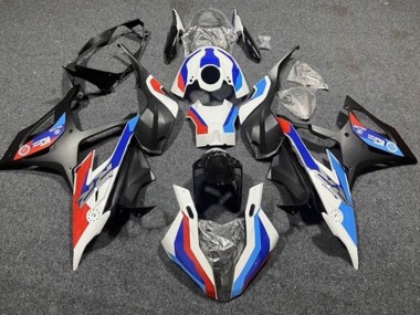 Best 2019-2022 BMW S1000RR Motorcycle Fairings - White Blue Matte Black Red UK