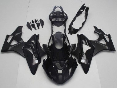 Best 2019-2022 BMW S1000RR Motorcycle Fairings - Black Matte Black UK