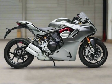 Best 2021-2024 Ducati 2021-2024 Ducati Supersport 950/950S Motorcycle Fairings - Silver UK