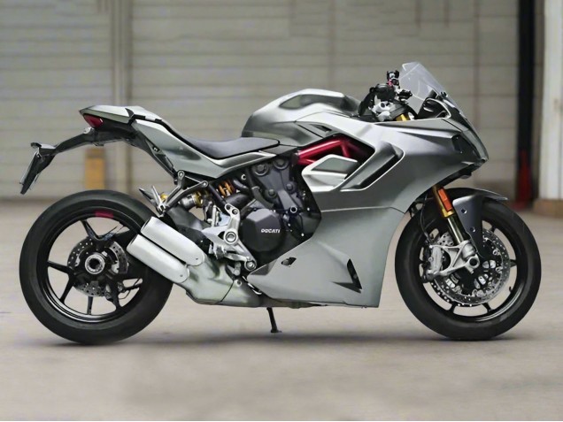 2021-2024 Ducati 2021-2024 Ducati Supersport 950/950S Motorcycle Fairings - Silver UK