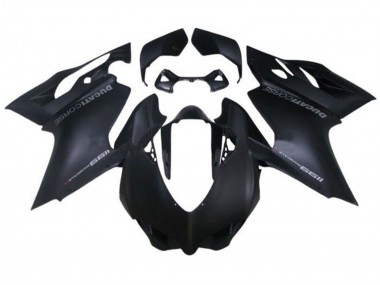 Best 2011-2014 Ducati Panigale 1199 Motorcycle Fairings - Matte Dark Blue UK