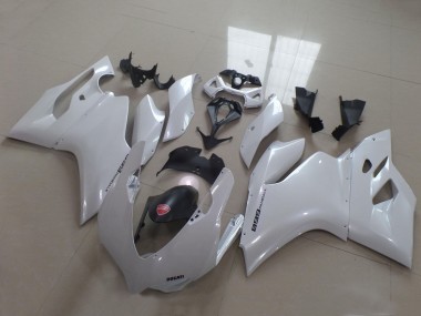 Best 2011-2014 Ducati Panigale 899 Motorcycle Fairings - White UK