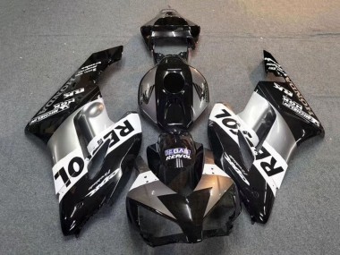 Best 2004-2005 Honda CBR1000RR Motorcycle Fairing - Silver White Glossy Black Repsol UK