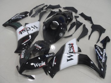 Best 2012-2016 Honda CBR1000RR Motorcycle Fairings - Glossy Black White West UK