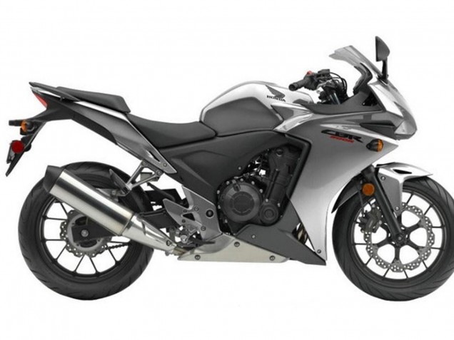 2013-2015 Honda CBR500R Motorcycle Fairings - Silver UK