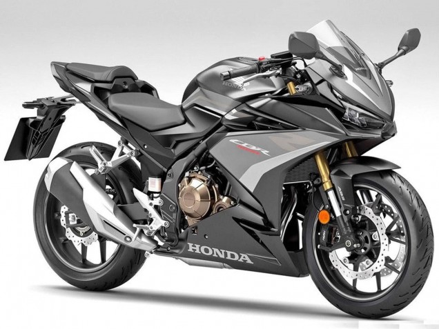 2019-2021 Honda CBR500R Motorcycle Fairings - Silver Matte Black UK