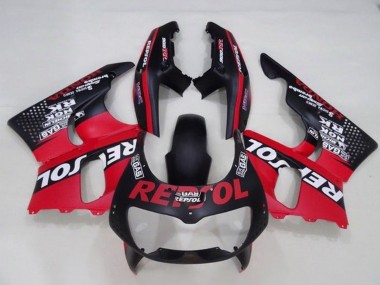 Best 1994-1995 Honda CBR900RR 893 Motorcycle Fairings - Red Matte Black White Repsol UK