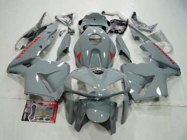 Best 2005-2006 Honda CBR600RR Motorcycle Fairings - Nardo Grey Red UK