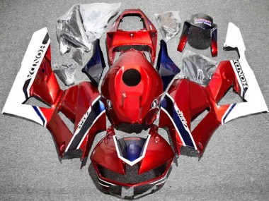 Best 2013-2023 Honda CBR600RR Motorcycle Fairings - White Red Blue UK