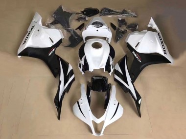 Best 2013-2023 Honda CBR600RR Motorcycle Fairing - White Glossy Black UK
