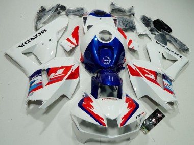 Best 2013-2023 Honda CBR600RR Motorcycle Fairings - White Red Blue Fireblade UK