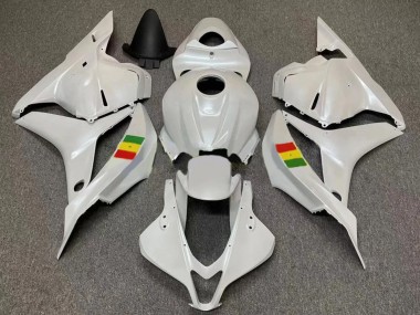 Best 2007-2008 Honda CBR600RR Motorcycle Fairings - White UK