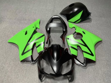 Best 2001-2003 Honda CBR600 F4i Motorcycle Fairings - Green Matte Black UK