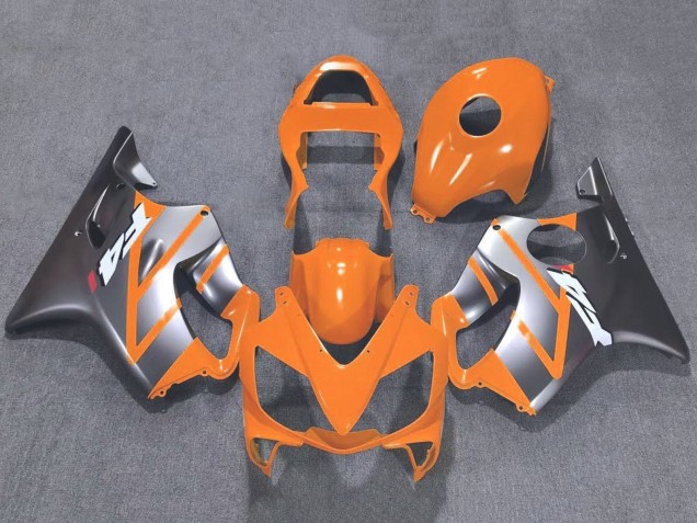 2001-2003 Honda CBR600 F4i Motorcycle Fairings - Silver Orange UK