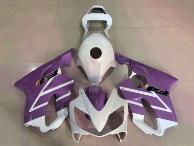Best 2001-2003 Honda CBR600 F4i Motorcycle Fairings - White Purple UK