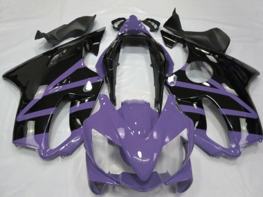 Best 2004-2007 Honda CBR600 F4i Motorcycle Fairings - Light Purple Glossy Black UK