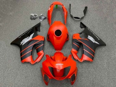 Best 2004-2007 Honda CBR600 F4i Motorcycle Fairings - Red Matte Black UK