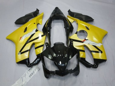Best 2004-2007 Honda CBR600 F4i Motorcycle Fairings - Yellow Glossy Black UK