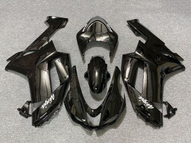 Best 2007-2008 Kawasaki ZX6R Motorcycle Fairings - Black UK