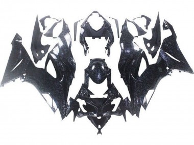 Best 2019-2022 Kawasaki ZX6R Motorcycle Fairings - Faux Chopped Carbon Fiber UK