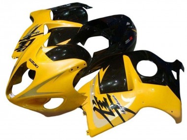 Best 1996-2007 Suzuki GSXR 1300 Hayabusa Motorcycle Fairings - Yellow Black UK