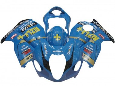 Best 1996-2007 Suzuki GSXR1000 Motorcycle Fairings - Blue Gold Black Rizla UK