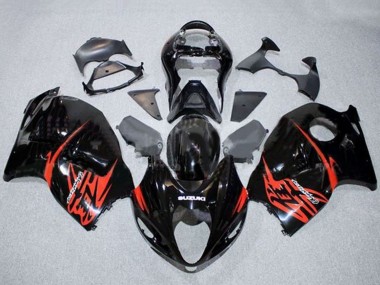 Best 1996-2007 Suzuki GSXR1000 Motorcycle Fairings - Glossy Black Red UK