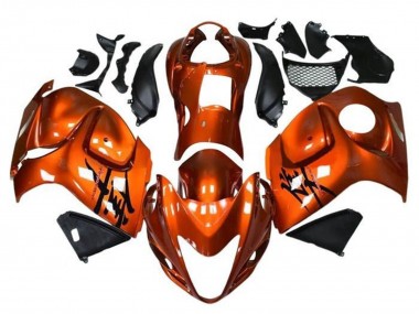 Best 2008-2020 Candy Orange Suzuki GSXR 1300 Hayabusa Motorcycle Fairings UK