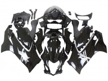 Best 2021-2025 Glossy Black Suzuki GSXR 1300 Hayabusa Motorcycle Fairings UK